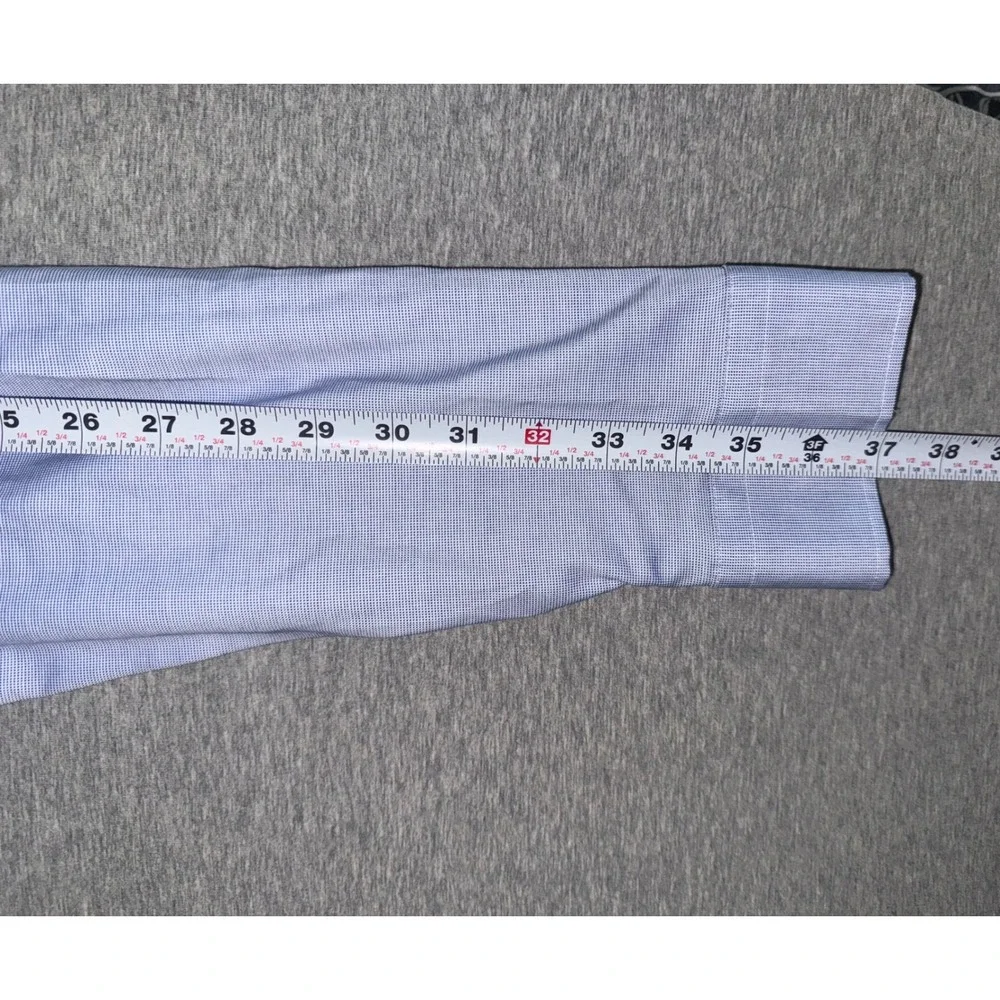 Banana Republic Button Down Mens XL Blue Wrinkle Resistant Slim Fit Long Sleeve